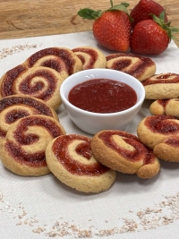 Swirl cookies &mu;&epsilon; &mu;&alpha;&rho;&mu;&epsilon;&lambda;ά&delta;&alpha; &phi;&rho;ά&omicron;&upsilon;&lambda;&alpha;