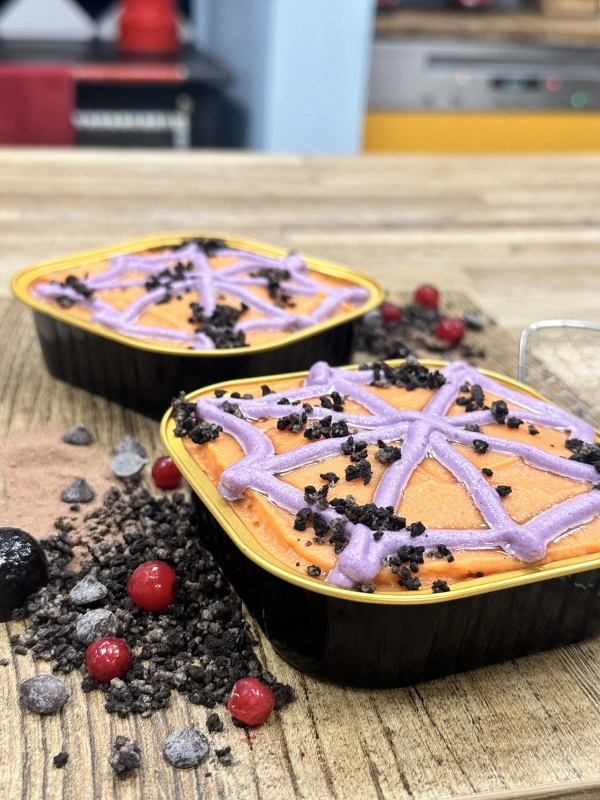 Halloween Choco Berry Cake