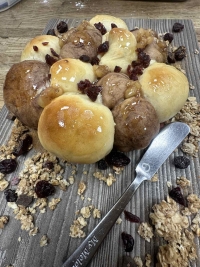 Κουλούρι Babka με Κολοκύθα &amp; Μήλο