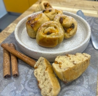 Carrot Cake Cinnamon Rolls